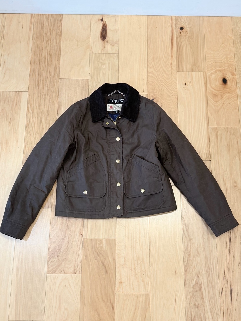 J. Crew Women's Short Barn Cropped Barnabas Carpenter Jacket